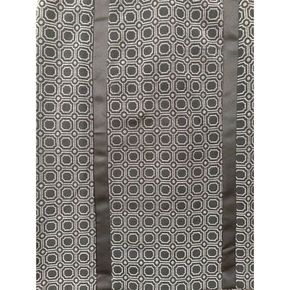 NWT New York & Company Geometric Print Pencil Skirt with Ribbon Detailing - Picture 2 of 10